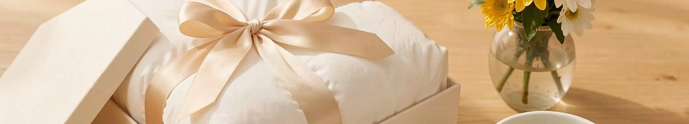 敬老の日の贈り物に包んだ軽い羽毛布団